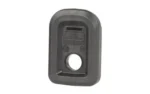 MAGPUL GL L-Plate black magazine floor plate, top view with circular opening