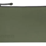MAGPUL DAKA POUCH MED olive green front view with zip top and corner eyelets