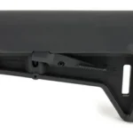 MAGPUL MOE SL-K STK MIL-SPEC GRY, gray right-side view with angled butt pad and adjustment lever