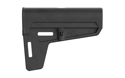 primary-17742 Magpul BSL Arm Brace, black left-side view with adjustment lever and slotted lower section