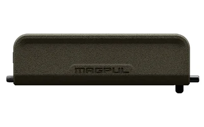 primary-17760 Magpul Enhanced Ejection Port Cover, olive drab exterior view with hinge pin