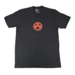 Magpul Icon Logo CVC T-shirt in black, front view with red circular chest logo