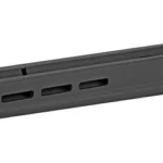 Magpul Hunter X22 HG 10/22 TD black handguard, angled side view with elongated slots