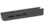 Magpul Hunter X22 HG 10/22 TD black handguard, angled side view with elongated slots