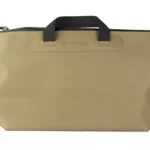 MAGPUL DAKA TAKEOUT LG FDE tan soft case, front view with black handles and side buckles