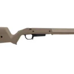 MAGPUL HNTR RUG AMCN STK STANAG right-side view of flat dark earth rifle stock