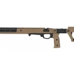 Magpul Pro 700L Chassis, right-side view in flat dark earth with adjustable stock