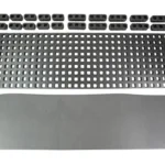 MAGPUL DAKA GRID ORG PELICAN V800, gray top view with grid panels, blocks and base pad