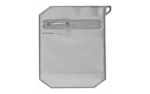 MAGPUL DAKA Volume Pouch, gray front view with zippered pocket and top hanging loop