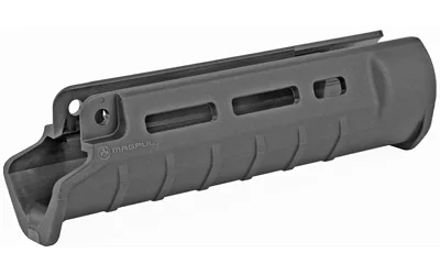 primary-17798 Magpul MOE SL handguard, black three-quarter view with elongated slots and ribbed grip