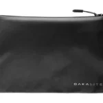 Magpul DAKA Lite Pouch Medium in black, front view with zipper and reinforced corner holes