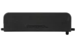 MAGPUL ENHANCED EJECTION PRT CVR black rectangular cover, front view with logo