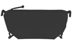 MAGPUL DAKA TAKEOUT black pouch, front view with zippered top and four corner loops