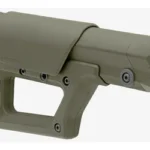 MAGPUL PRS Lite AR15/AR10 ODG stock, right-side view with adjustable cheek rest