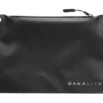 MAGPUL DAKA Lite Pouch Small, black front view with zip closure and rounded corners