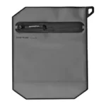 MAGPUL DAKA Volume Pouch black, front view with zippered opening and corner pull tab
