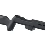 Magpul PC Backpacker Stock Rug PCC gray, left-side view with angular buttstock and fore-end