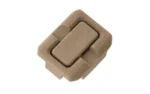 Magpul M-LOK Wire Control Kit FDE, top angled view with rectangular center cover