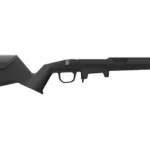 Magpul Hunter Lite Savage Axis SA stock, black right-side view with angular grip