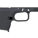 Magpul EHG RG9 Grip RXM Sub-Compact gray pistol grip frame, left-side view