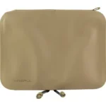 MAGPUL DAKA Utility Organizer LG, flat dark earth front view with rounded corners and zipper