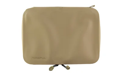 primary-17883 MAGPUL DAKA Utility Organizer LG, flat dark earth front view with rounded corners and zipper