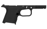 Magpul EHG RG9 grip, black, left-side view with trigger guard and accessory rail