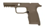 Magpul EHG SG9 Compact frame, flat dark earth, left-side view with grip and accessory rail
