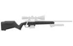 MAGPUL HUNTER LITE stock in black, right-side view with pistol grip and textured butt pad