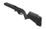 MAGPUL HUNTER LITE Ruger American stock in black, angled top view with grip and butt pad
