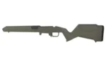 MAGPUL HUNTER LTE STK REM700 SA ODG, left-side view with pistol grip and raised cheekpiece