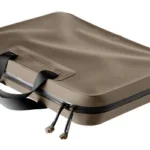 MAGPUL DAKA DOUBLE PISTOL CASE flat dark earth closed case with black handles and zipper pulls
