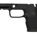 MAGPUL EHG SG9 COMP FRME W/SFTY BLK, black grip frame in right-side view