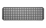 MAGPUL DAKA Grid Organizer Plano AW 2 black rectangular grid panel, top view with square openings