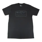 MAGPUL GO BANG PTCH CVC TSHRT BLK XL black short-sleeve T-shirt, front view with chest graphic