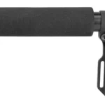 Doublestar ARULE ACE AR15 UL stock and buffer in black, side view with foam-covered tube