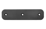Yankee Hill Machine Co YHM ARCA-SWISS M-LOK Rail Assy, black top view with three mounting holes