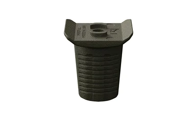 primary-18063 MAGPUL INDEX STOP M-LOK ODG olive green front view with ribbed face and top mounting hole