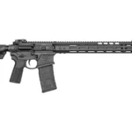 NOVESKE N4 SPR, black right-side view with adjustable stock, long handguard and magazine