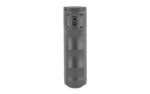 Mace Security International MSI Compact Model Pepper Spray Black, front view with nozzle and cap