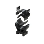Burris Company Inc. Burris Aluminum XTR Signature Scope Ring Set / Pos-Align Offset Inserts 1" Extra High - Matte