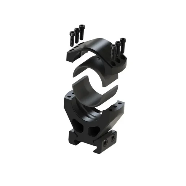 Burris Company Inc. Burris Aluminum XTR Signature Scope Ring Set / Pos-Align Offset Inserts 1" Extra High - Matte