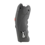 Mace Security International MSI Ergo Stun Gun 2400000 Volt BLK, black side view with red button