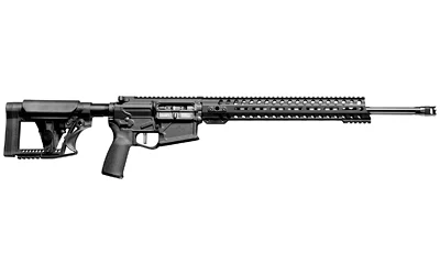 Patriot Ordnance Factory POF ROGUE PRSCTT 6.5CM 20" 10RD BLK black rifle in right-side view