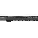 Rock River Arms RRA CMPLT CAR A4 UPR black upper, right-side view with long ventilated handguard