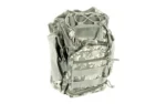 NCSTAR VISM FIRST RESP UTL BAG DGTL, digital camouflage front view with pockets and bungee cord