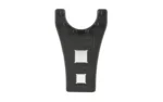 NCSTAR AR15 BARREL NUT CROWS FT TOOL black front view with U-shaped opening and square cutouts