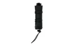 High Speed Gear HSGI EXTENDED PISTOL MOLLE BLK, front view in black with lacing and pull cord