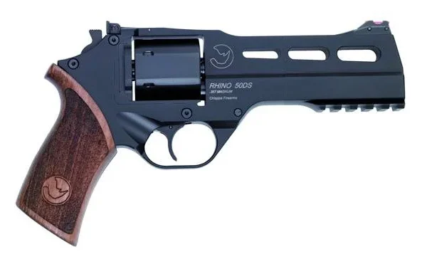 Chiappa Firearms USA Ltd RHINO .357MAG REVOLVER 50 SAR BLK 5IN BBL 3MOON CLIPS 6RND
