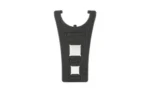NCSTAR AR15 CASTLE NUT CROWS FT TOOL black front view with forked head and two square openings